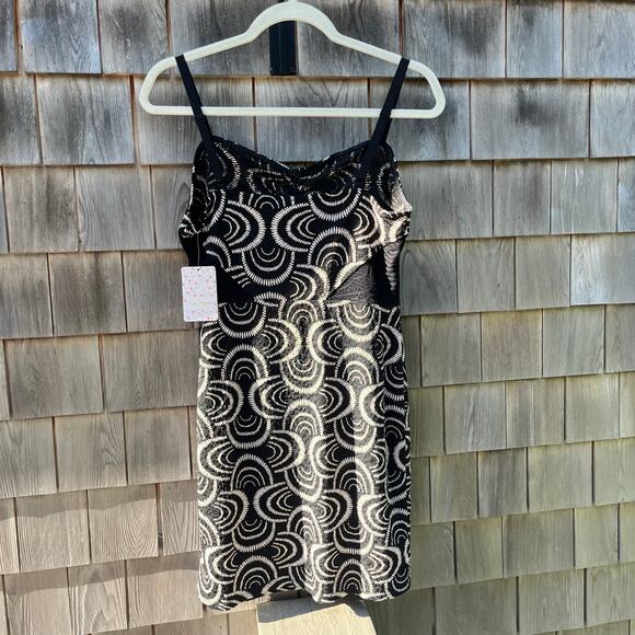 FREE PEOPLE NWT Black Spaghetti Strap Dress - Picture 5 of 6
